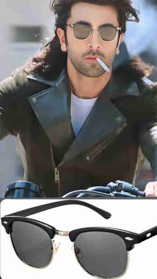 Buy Villa Iwear Clubmaster Round Sunglasses Black For Men Women Online Best Prices in India Flipkart