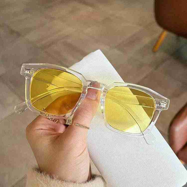 Yellow sunglasses for girls discount