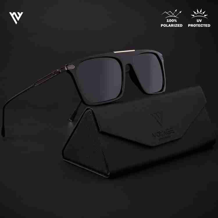 Buy Black Sunglasses for Men by VOYAGE Online