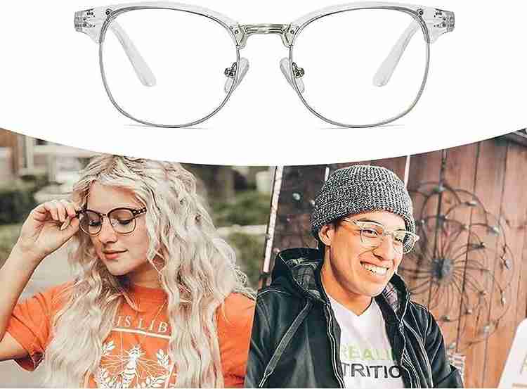 Buy Valhalla Fashions Clubmaster Sunglasses Clear For Men Women Online Best Prices in India Flipkart