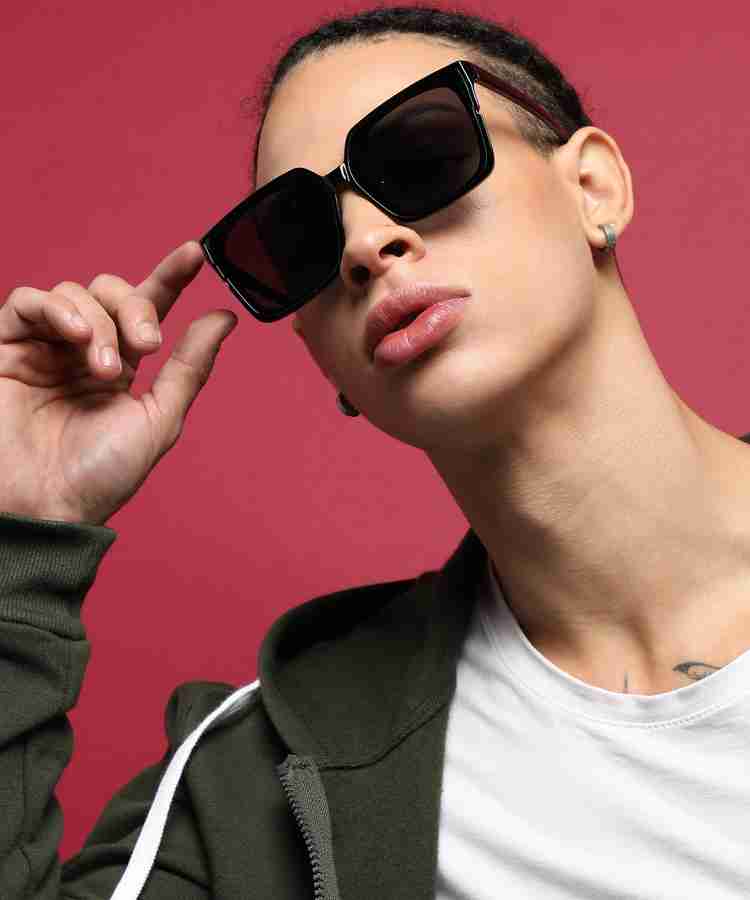 Buy French Accent Butterfly Sunglasses Black For Men Online Best Prices in India Flipkart