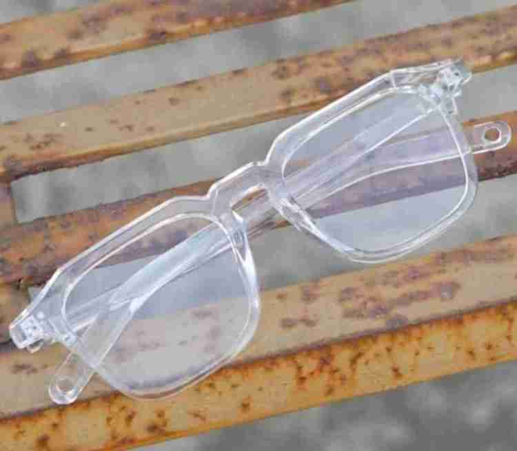 Mens designer clear frame glasses hot sale