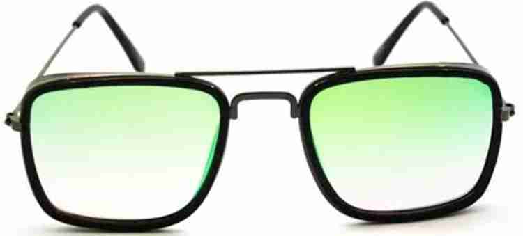 Shop Beep Vintage Colored Sunglasses Green