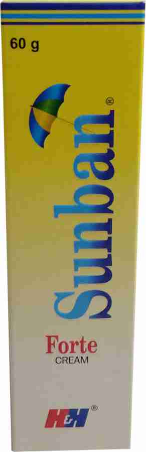 sunban Forte Cream Broad Spectrum Sunscreen - SPF 50 PA++++