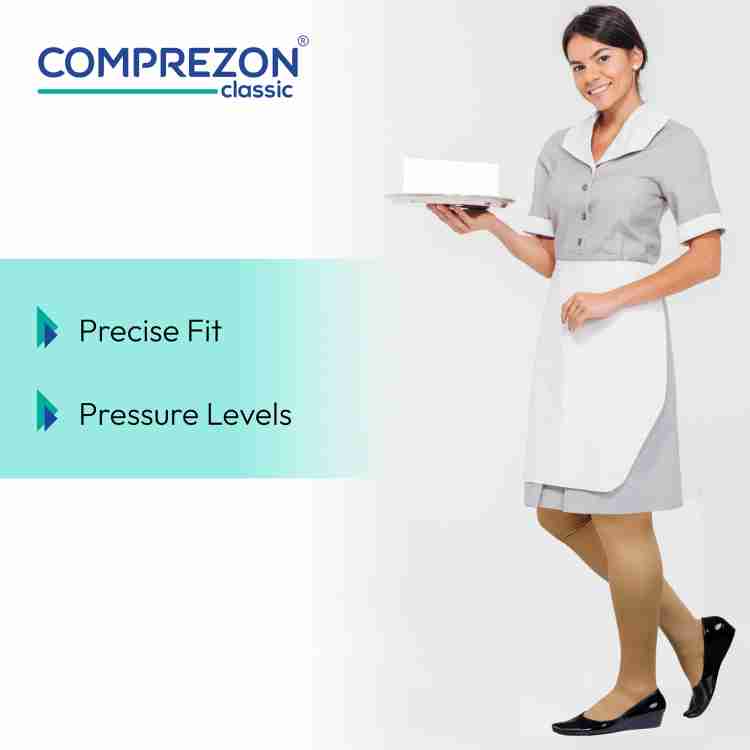 Comprezon Varicose Vein Stockings-Class 2- Above Knee Support - Buy Comprezon  Varicose Vein Stockings-Class 2- Above Knee Support Online at Best Prices  in India - Fitness