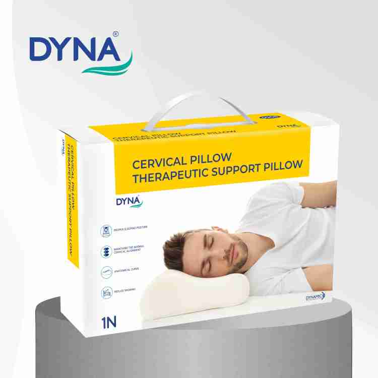Dyna Cervical Pillow Therapeutic Support Pillow 47 X 27 cm Cervical Pillow