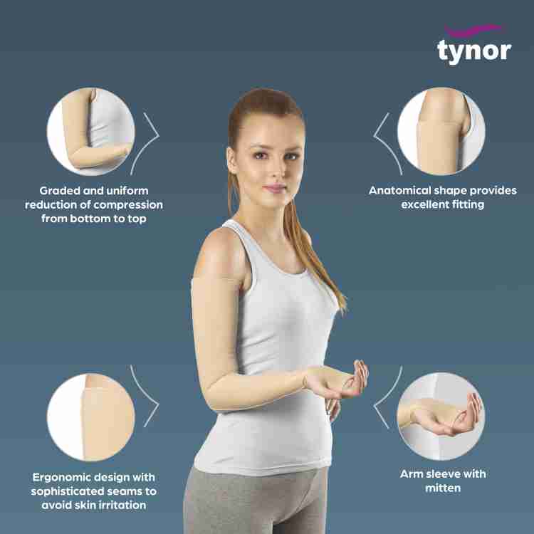 TYNOR Compression Garment Vest (Sleeveless), Beige, Small Wide, 1 Unit  Supporter - Buy TYNOR Compression Garment Vest (Sleeveless), Beige, Small  Wide, 1 Unit Supporter Online at Best Prices in India - Fitness