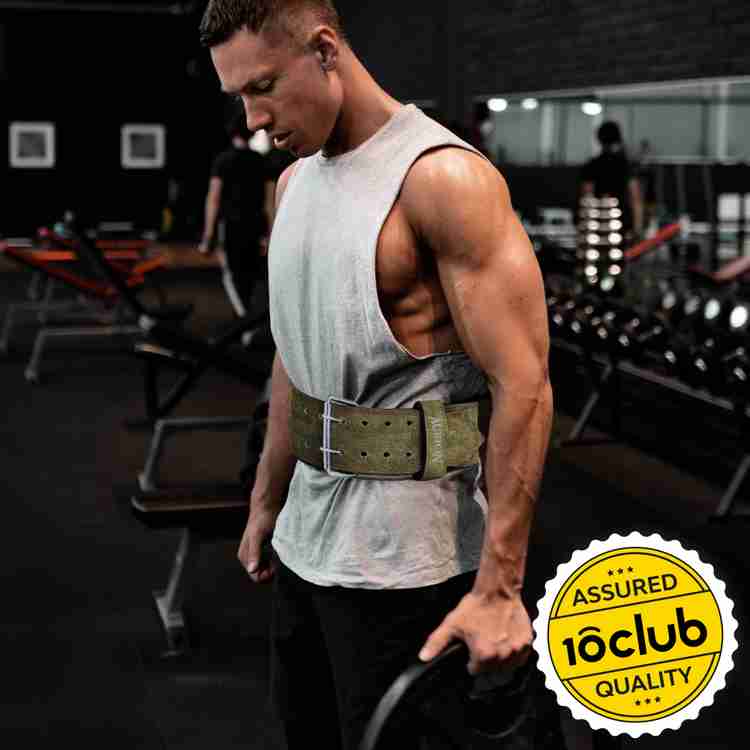 Aurion Sued Leather Powerlifting Gym Belt XXL Weight Lifting Belt Buy Aurion Sued Leather Powerlifting Gym Belt XXL Weight Lifting Belt Online at Best Prices in India Sports Fitness