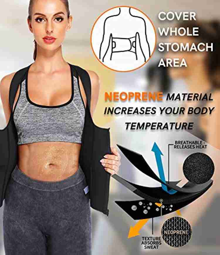 SAYFUT Hot Thermo Sweat Neoprene Body Shaper Waist India