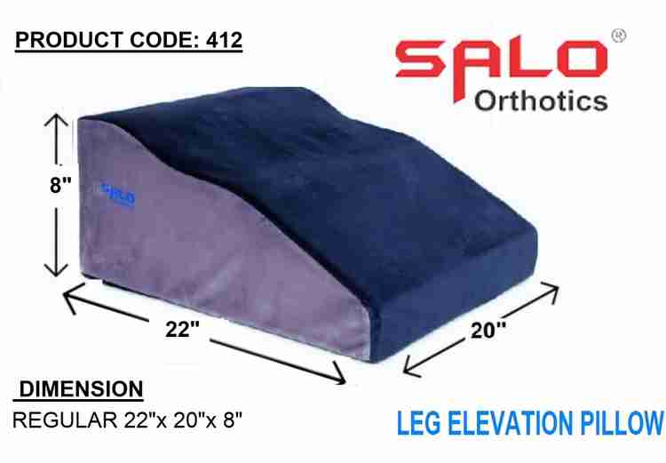 Salo Orthotics Leg Elevation Pillow For Varicose Veins and