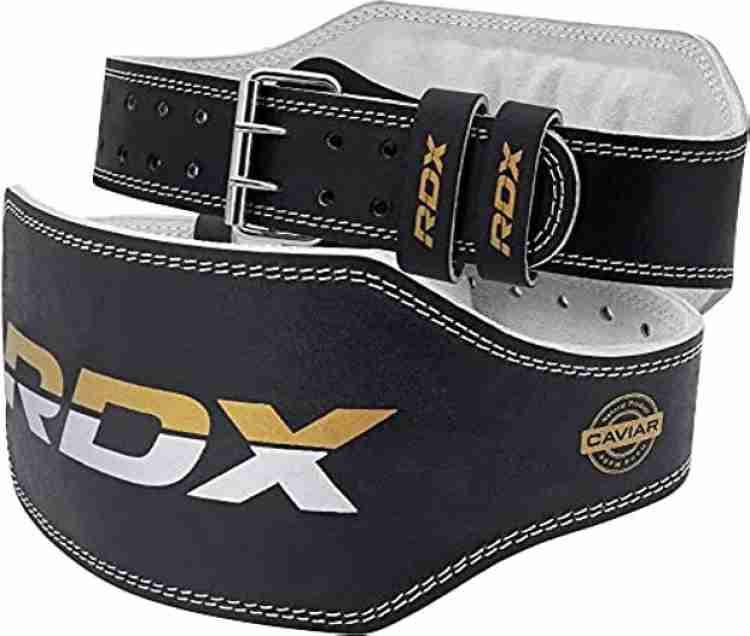 RDX Weight Lifting Belt Gym Exercise Workout 6 Inch Leather Padded Lumbar  Back Back / Lumbar Support - Buy RDX Weight Lifting Belt Gym Exercise  Workout 6 Inch Leather Padded Lumbar Back