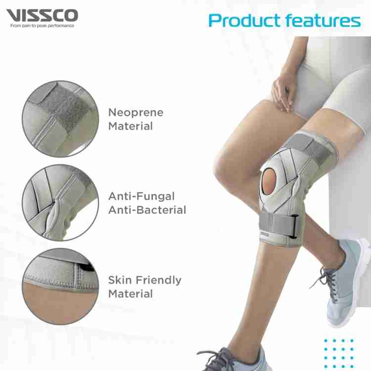 VISSCO Neoprene Hinged Patella Knee Brace, Provides support & stability to  the Knee Knee Support - Buy VISSCO Neoprene Hinged Patella Knee Brace,  Provides support & stability to the Knee Knee Support
