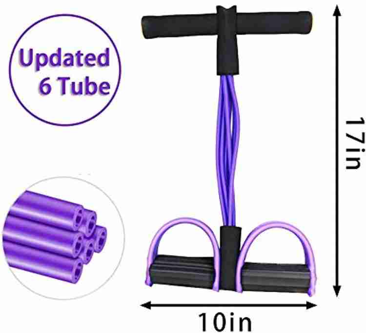 .com: calliven 6-Tube Elastic Yoga Pedal Puller Resistance