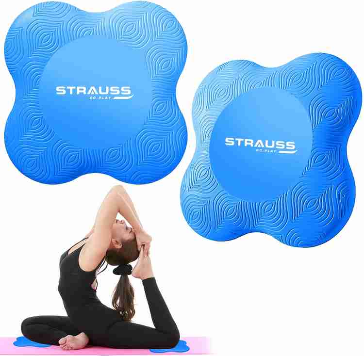 Strauss Yoga Knee Pad Cushions Yoga Accessories Support For Knees Elbows Pair Knee Support Buy Strauss Yoga Knee Pad Cushions Yoga Accessories Support For Knees