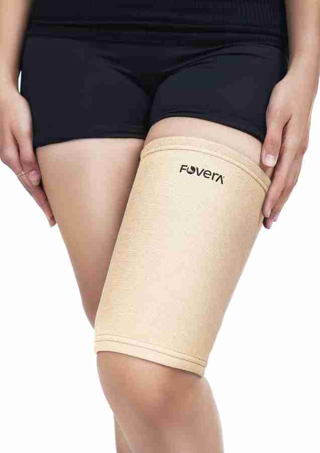 FOVERA Thigh Compression Support Sleeve for Hamstring for Men and Women M 1 Pair Knee Support Buy FOVERA Thigh Compression Support Sleeve for Hamstring for Men and Women M 1 Pair