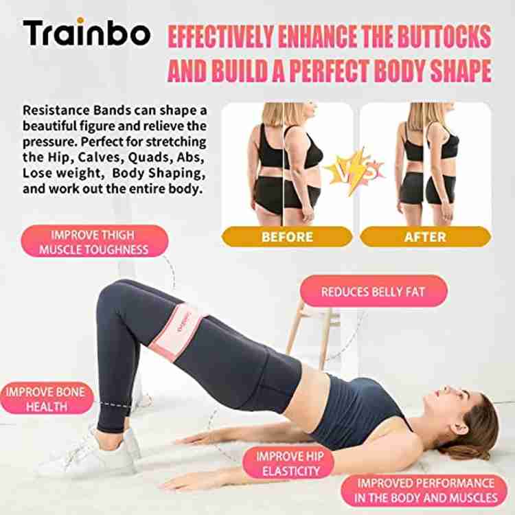 Trainbo Fabric Resistance Bands For Legs And Butt Wide Exercise Bands Fitness Back Lumbar Support Buy Trainbo Fabric Resistance Bands For Legs And Butt Wide Exercise Bands Fitness Back