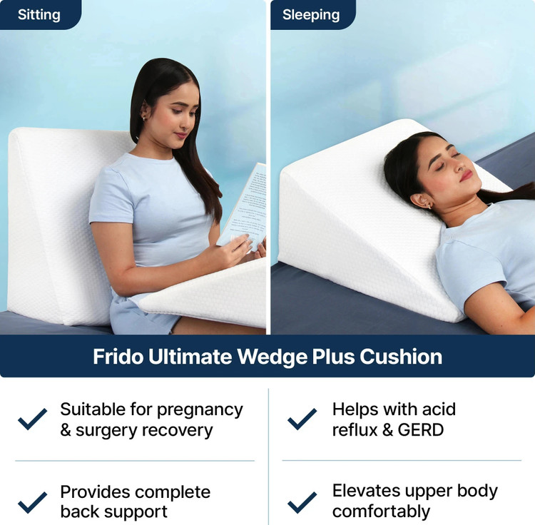 Dr Trust Memory Foam Wedge Cushion Dr Trust Wedge Pillow For Lower