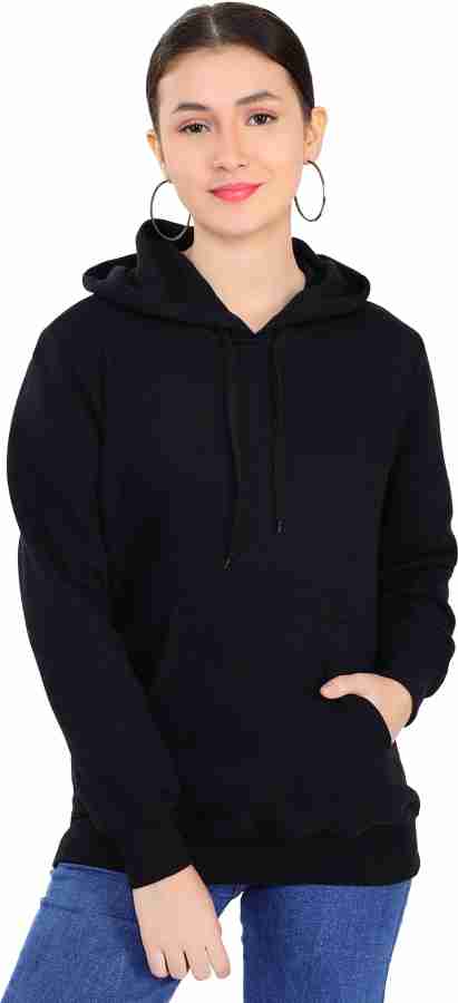 Hooded on sale black sweater