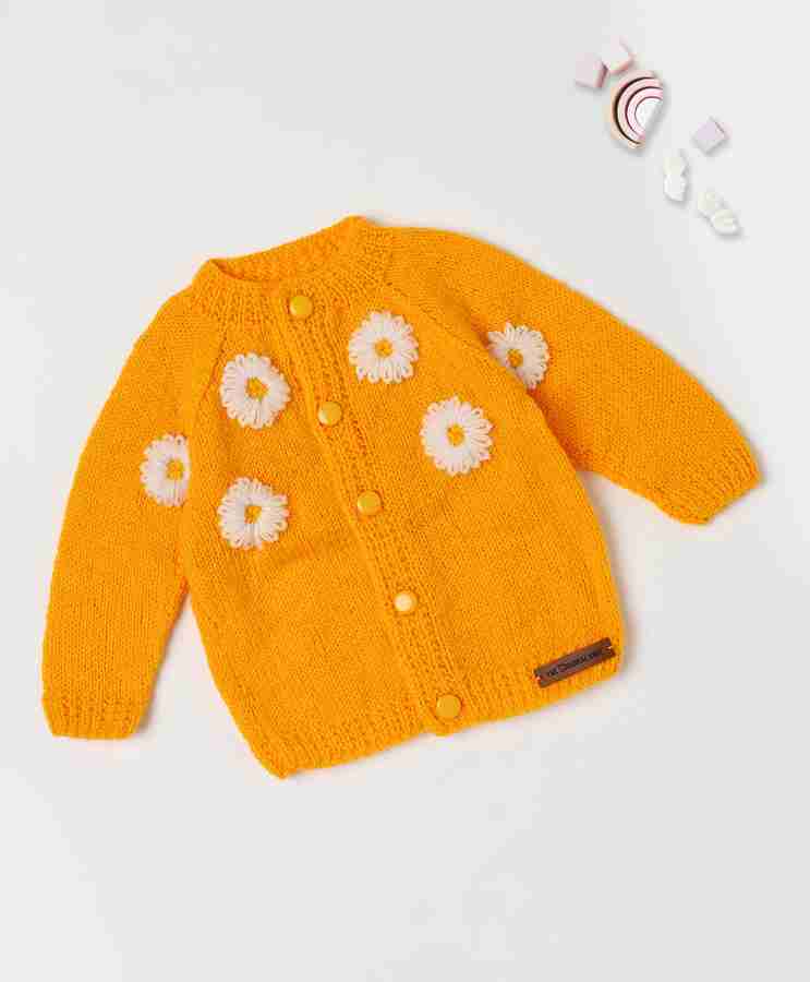 Boys yellow cardigan outlet