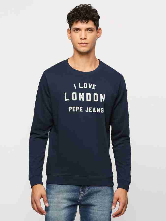 Pepe Jeans Full Sleeve Printed Men Sweatshirt Buy Pepe Jeans Full Sleeve Printed Men Sweatshirt Online at Best Prices in India Flipkart