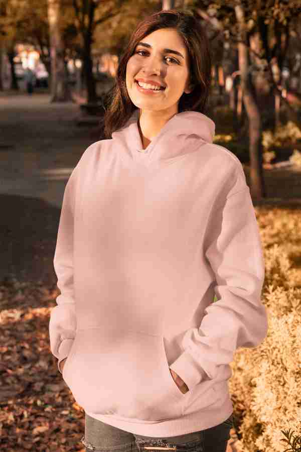Peach colour sweatshirt on sale