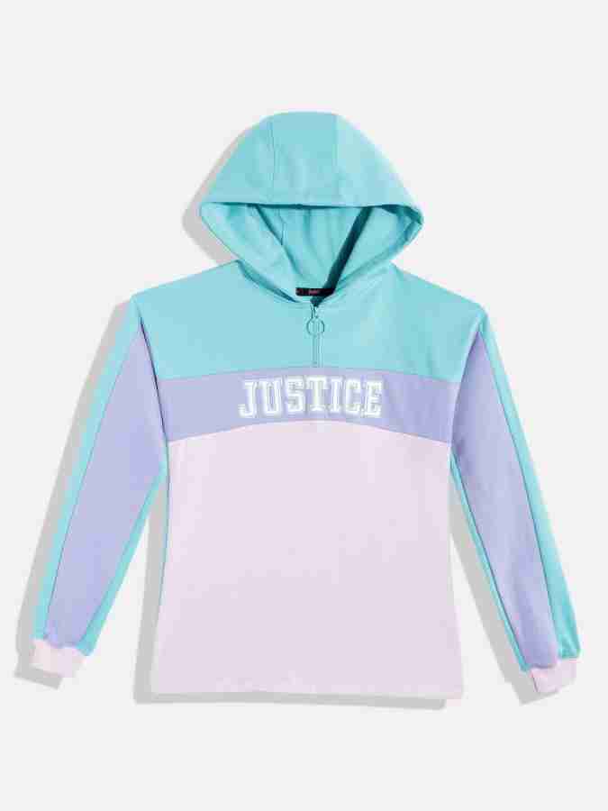 Newest New Justice Cable hood sweater 20