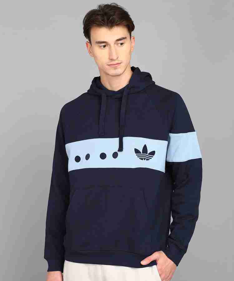 Adidas full sleeve printed men's sweatshirt hot sale