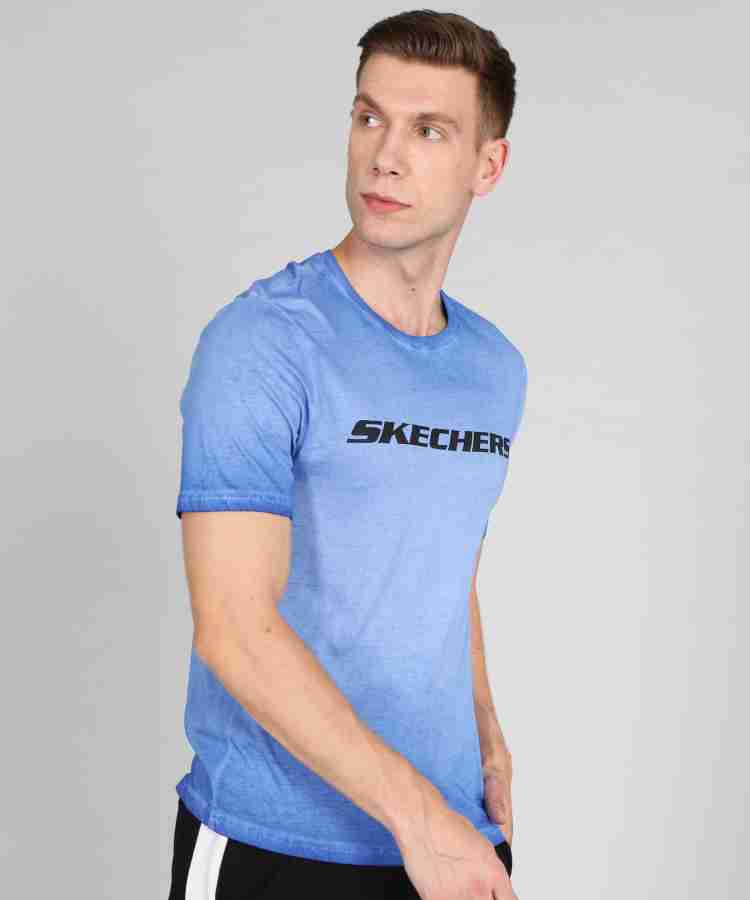 Skechers Men Activewear T-shirt, Men Crew Neck T-shirt, Tees with Round  neck, मेन्स राउंड नेक टी शर्ट - Kibi Sports Private Limited, Varanasi