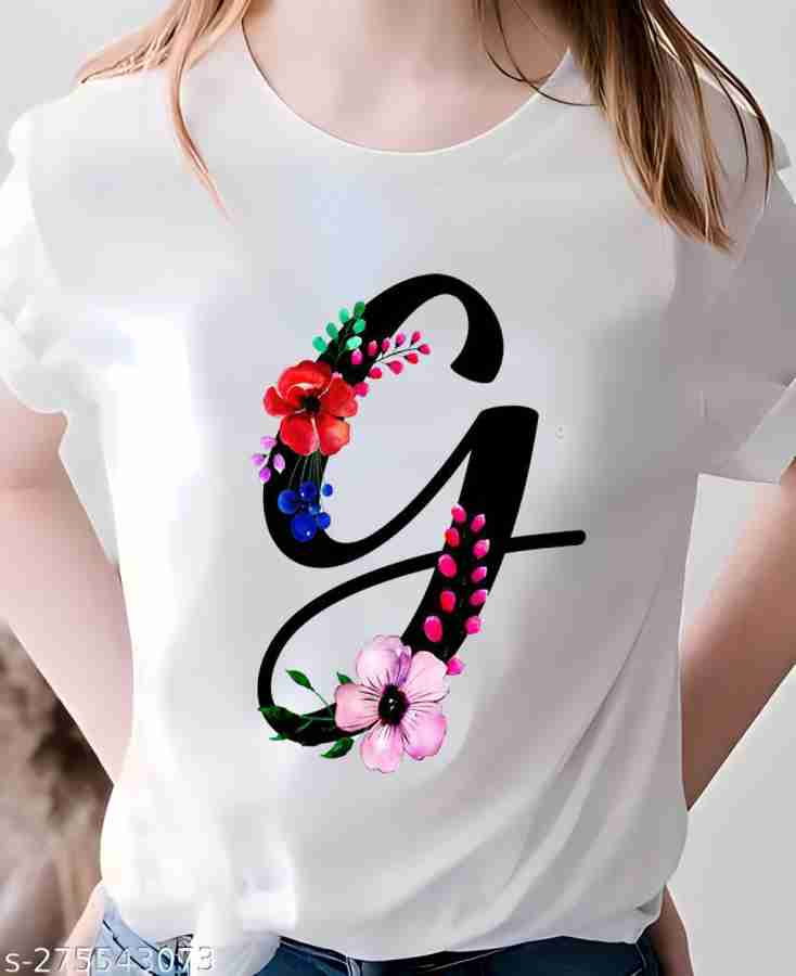 BQF Typography Women Round Neck White T Shirt Buy BQF Typography Women Round Neck White T Shirt Online at Best Prices in India Flipkart