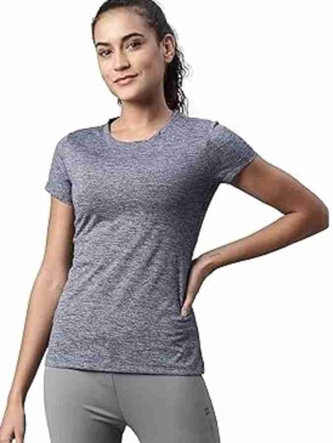 gggg Self Design Women Round Neck Grey T-Shirt - Buy gggg Self Design Women  Round Neck Grey T-Shirt Online at Best Prices in India | Flipkart.com