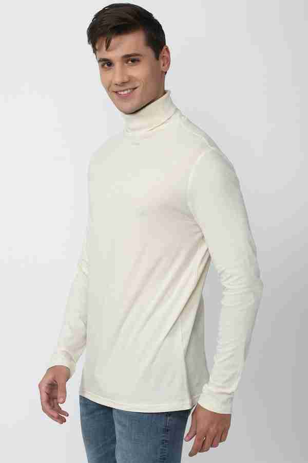 FOREVER 21 Solid Men High Neck White T Shirt Buy FOREVER 21 Solid Men High Neck White T Shirt Online at Best Prices in India Flipkart