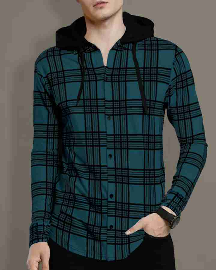 Hooded shirts best sale flipkart