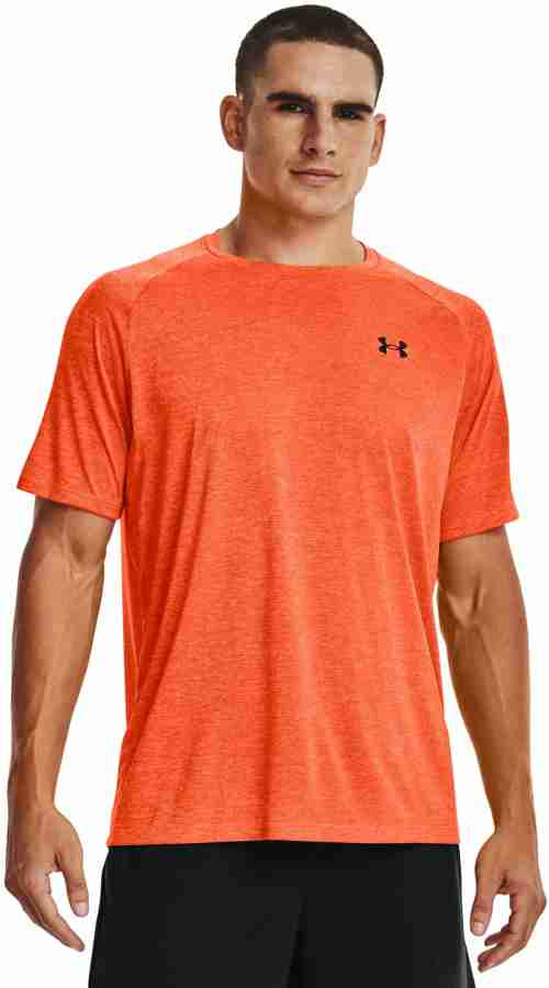 Orange under store armour shirt