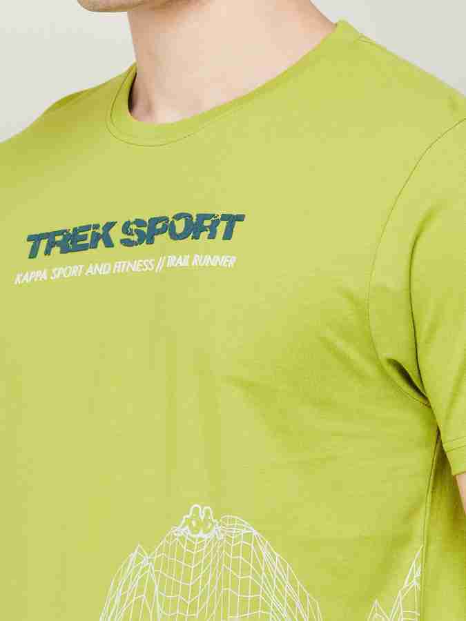 Neon green kappa shirt deals