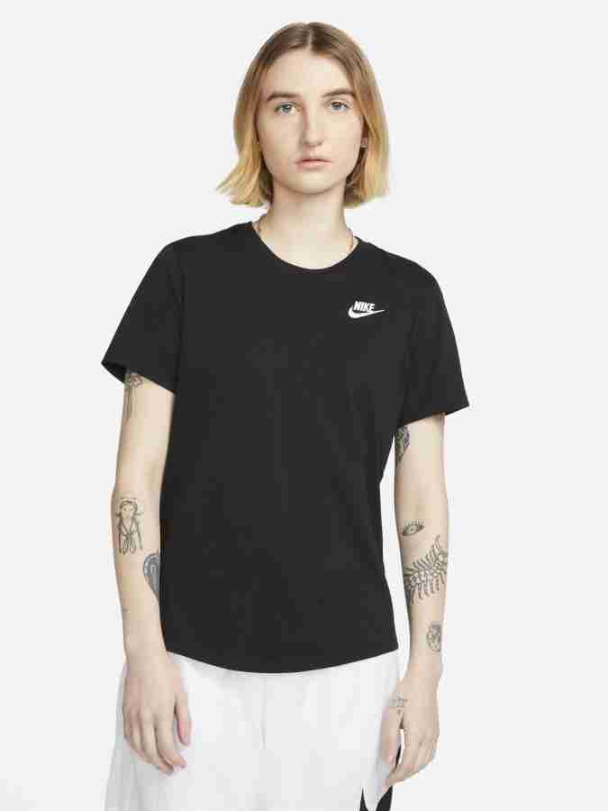 Black shops tshirt nike