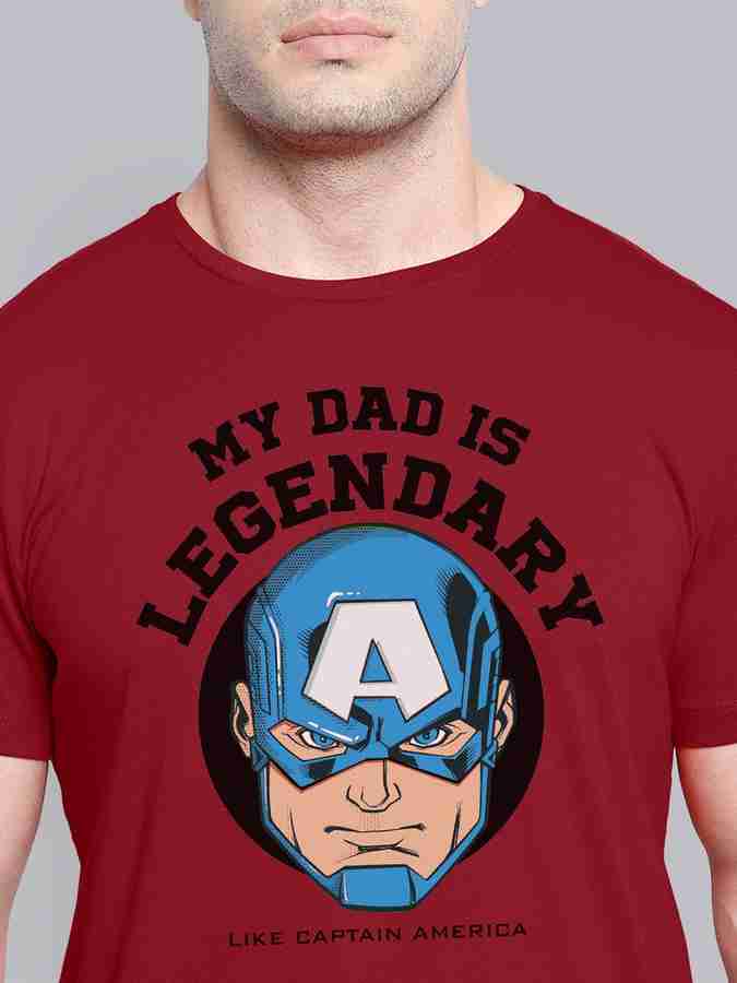 Captain America By Free Authority Printed Men Round Neck Maroon T Shirt Buy Captain America By Free Authority Printed Men Round Neck Maroon T Shirt Online at Best Prices in India Flipkart