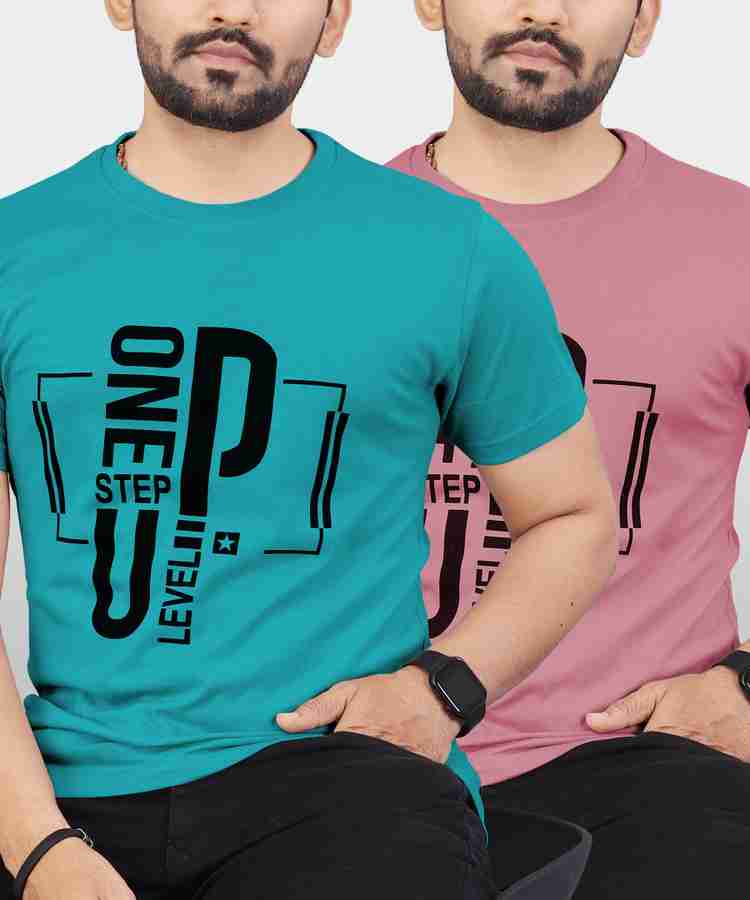 VeBNoR Printed Men Round Neck Blue Pink T Shirt Buy VeBNoR Printed Men Round Neck Blue Pink T Shirt Online at Best Prices in India Flipkart