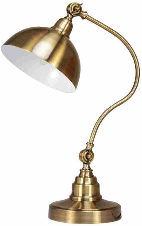 Prop It Up Glass & Metal Banker's style, Green shade, Brass finish Table  lamp (Antique, 29x21x42) Table Lamp Price in India - Buy Prop It Up Glass &  Metal Banker's style, Green