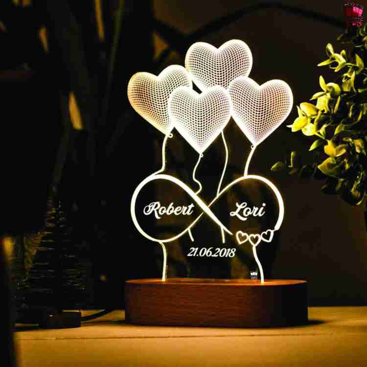 3d led table lamp sales