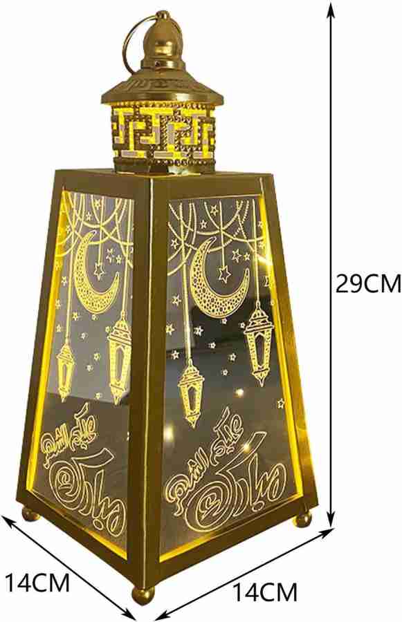 BNF LED Wind Lights Ramadan Lantern Hanging for Eid AL Adha Decor  14x14x29CM Night Lamp Price in India - Buy BNF LED Wind Lights Ramadan  Lantern Hanging for Eid AL Adha Decor