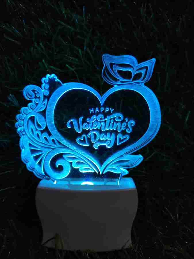 Valentine's day shop night light