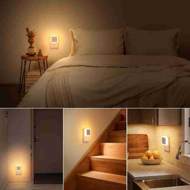 GatiH Night Lamp Sensor Light for Bedroom Smart Automatic ONOFF Dim LED Lights Lamp Smart Sensor Light Price in India Buy GatiH Night Lamp Sensor Light for Bedroom Smart Automatic ONOFF