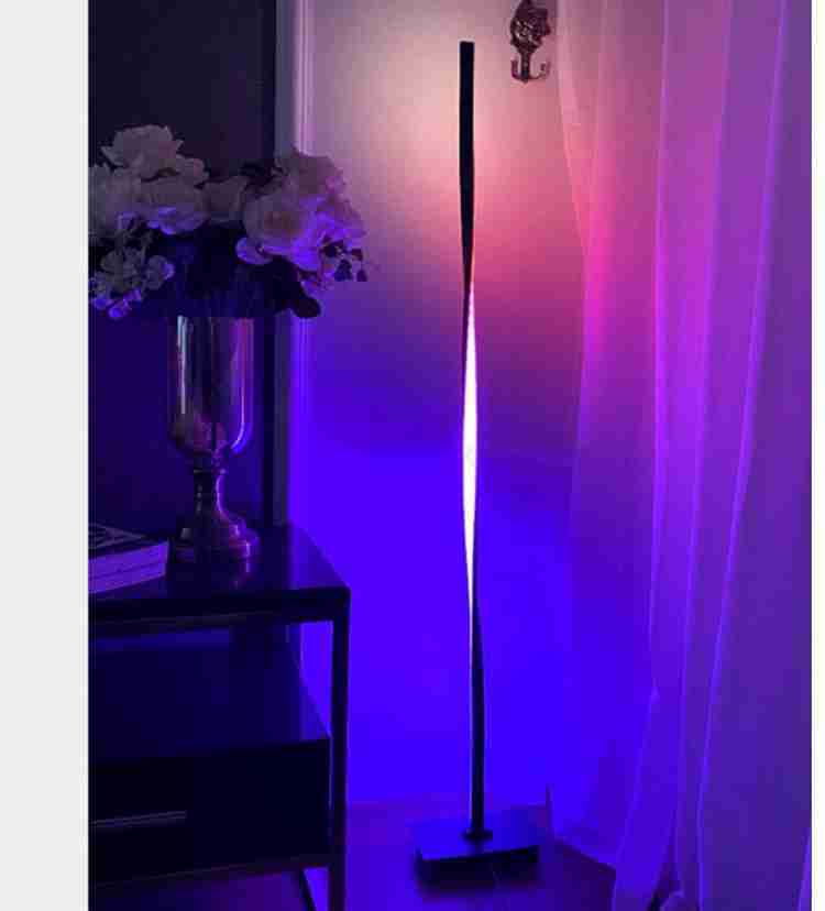 Led rgb outlet floor lamp