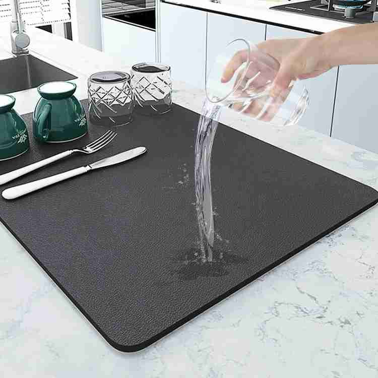 Newvent Water Absorbent Dish Drying Mat Non Slip Microfiber Drying Mat Food grade Silicone Baking Mat Price in India Buy Newvent Water Absorbent Dish Drying Mat Non Slip Microfiber Drying Mat Food gra...