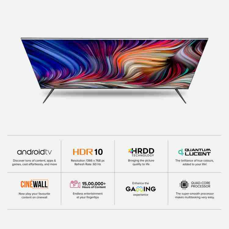 Buy Kevin 32 Series 80 cm (32 inch) HD Ready LED TV with Advanced HRDD  Technology (2021 model) Online - Croma