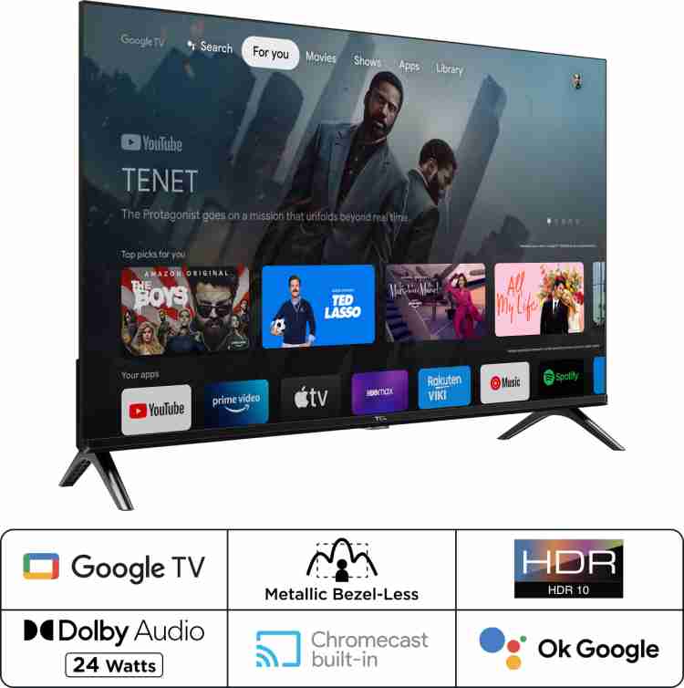 Smart Tv 32 Pulgadas Full HD TCL L32S5400 - TCL TV LED 26 a 32P SMART -  Megatone