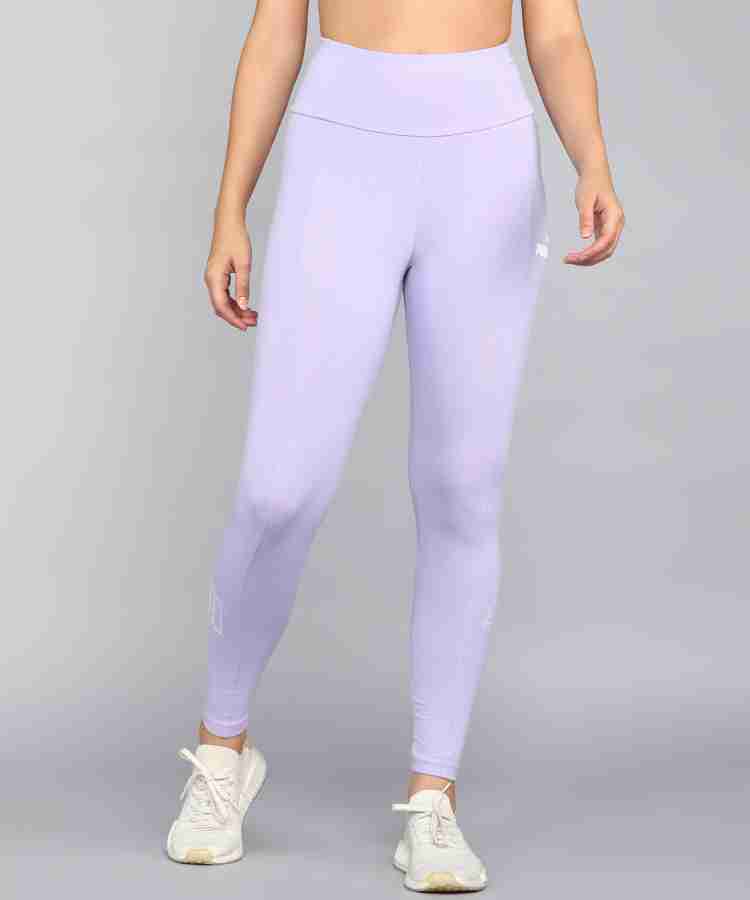 PUMA Solid Women Purple Tights - Buy PUMA Solid Women Purple