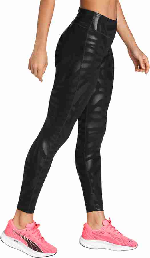 PUMA Solid Women Black Tights - Buy PUMA Solid Women Black Tights Online at  Best Prices in India