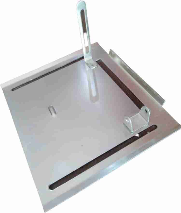 Wood cutting top machine gauge plate