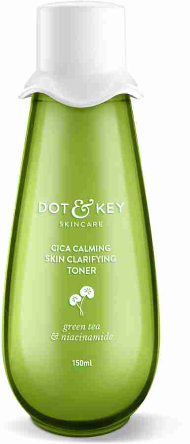 Dot & Key Cica Niacinamide Skin Clarifying Alcohol Free Toner for Oily,  Acne Prone Skin Men & Women
